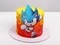 Детский торт Sonic