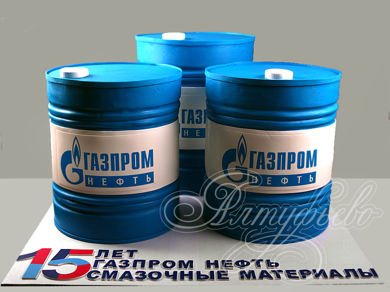 Корпоративный торт для Газпром нефть