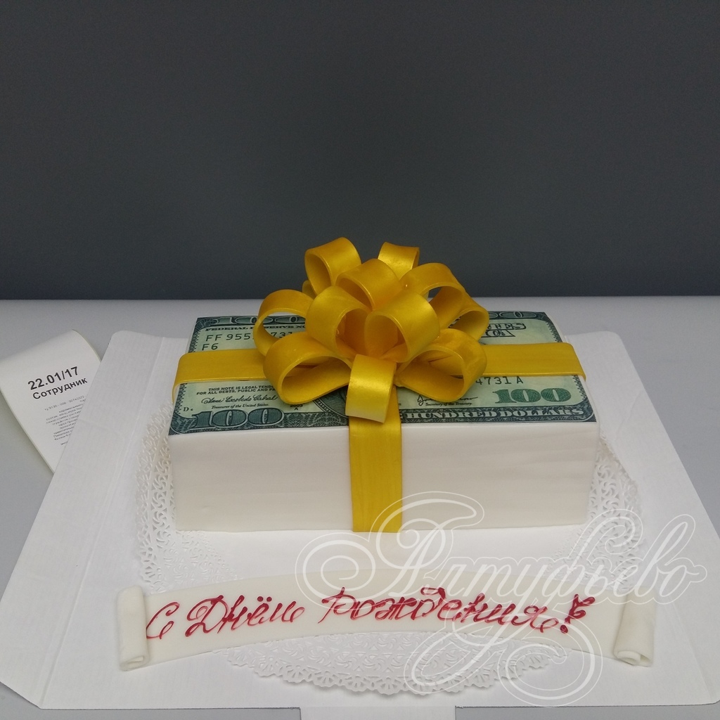 Торты на заказ «Алтуфьево». Готовый торт для наших клиентов на 21 января 2019 года. Номер заказа: 22.01_17_1