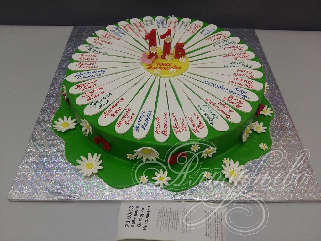 Торты на заказ «Алтуфьево». Готовый торт для наших клиентов на 22 мая 2019 года. Номер заказа: 23.05_13_1