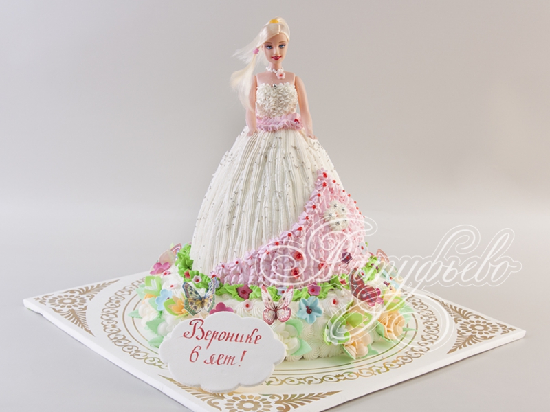 Торт«Цветущееплатье»