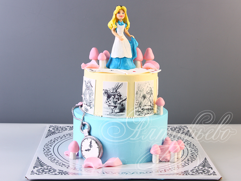 Детский торт Алиса в стране чудес