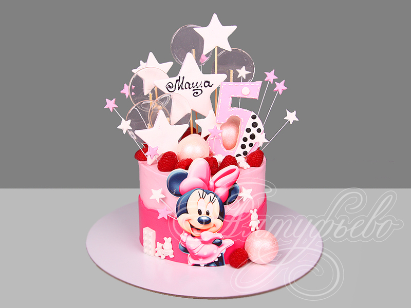 Торт Minnie Mouse на 5 лет
