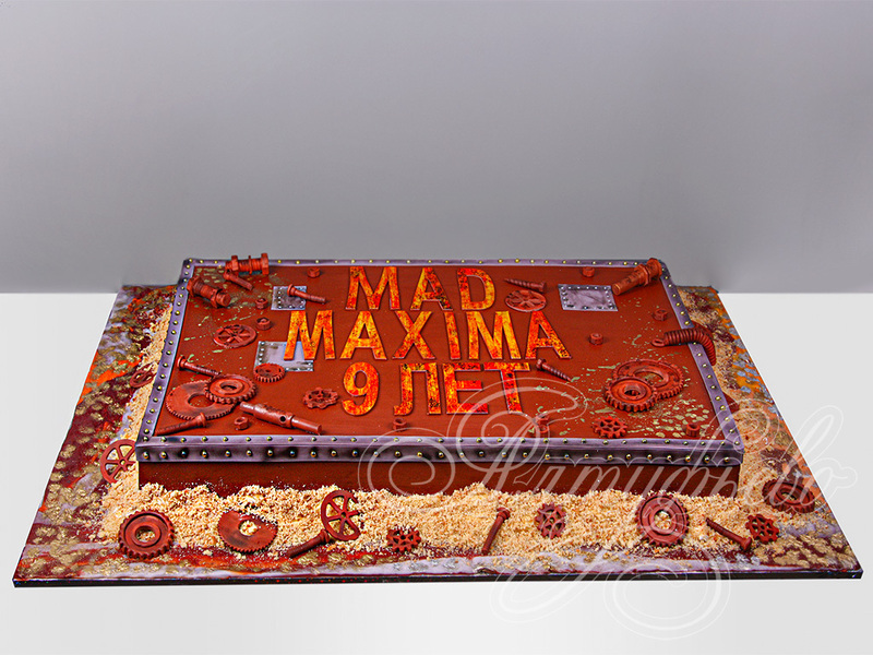 Торт "Mad Max" в стиле стимпанк