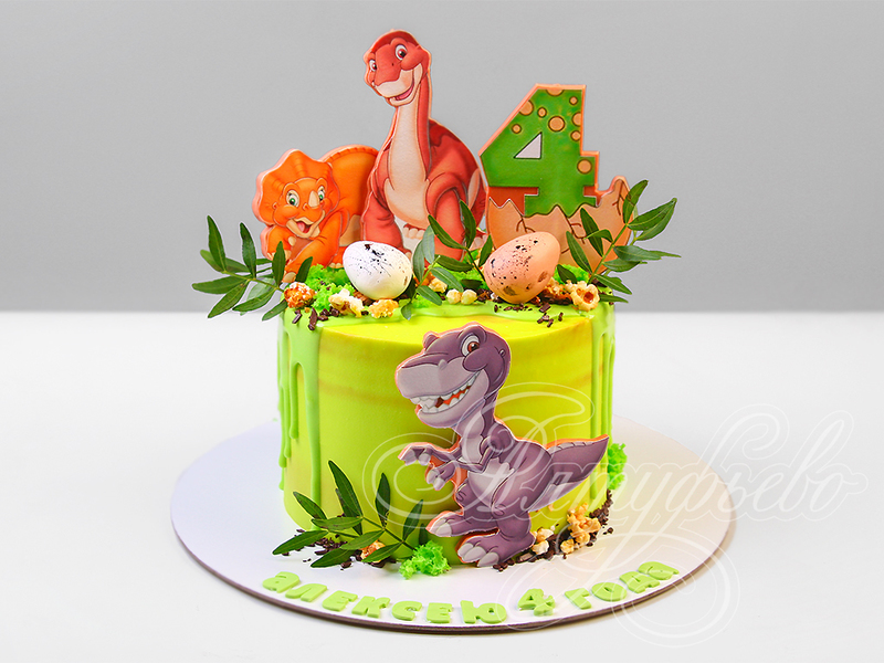 Торт с Динозавриками