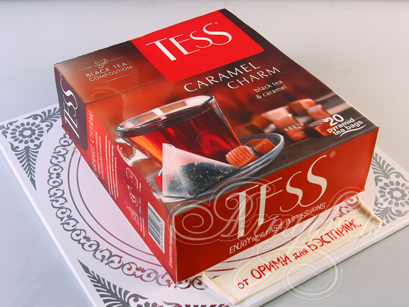 Торт Коробка чая Tess