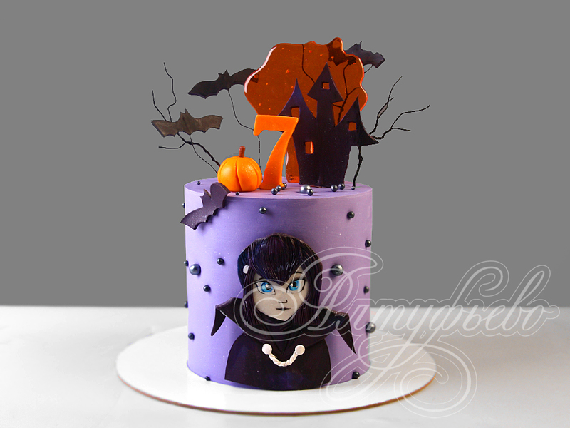 Торт на хеллоуин