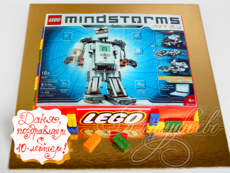 Торт Lego Mindstorms
