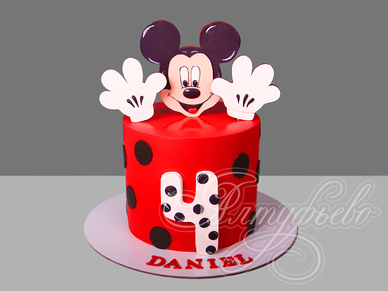 Торт Mickey Mouse на 4 года