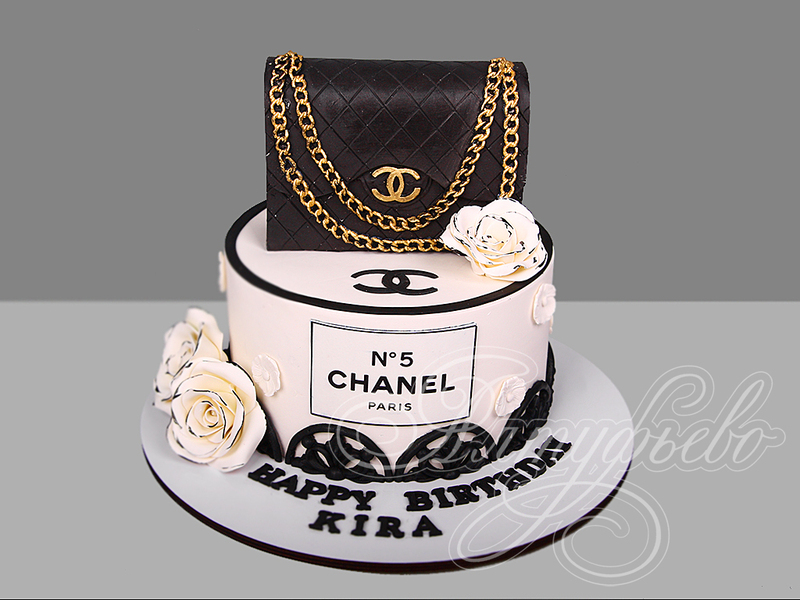Торт с сумочкой Chanel