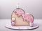Торт Сердце в стиле Cartoon cake