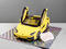 Торт машина желтый Lamborghini Huracan