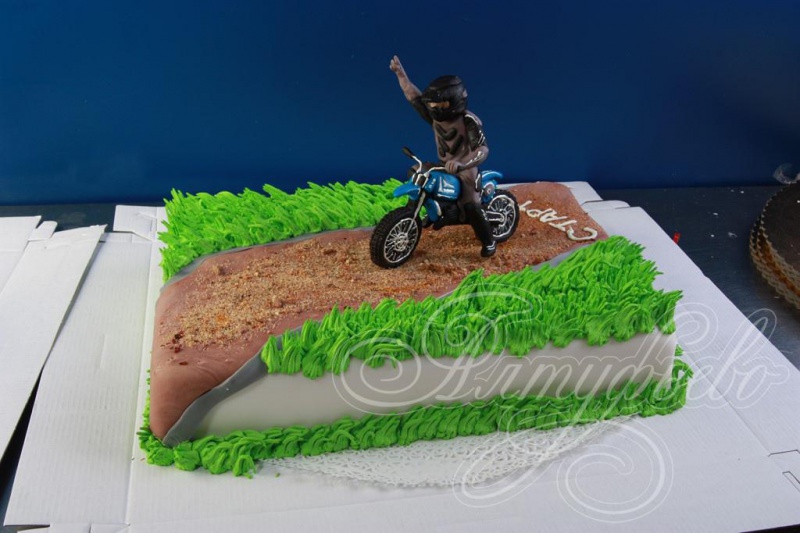 Торт Мотоцикл