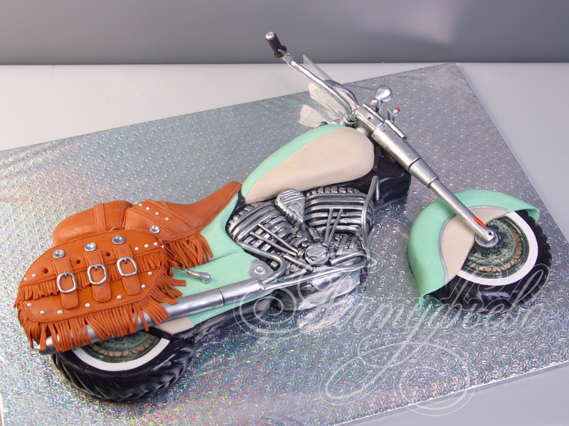 Торт Мотоцикл для мужчин