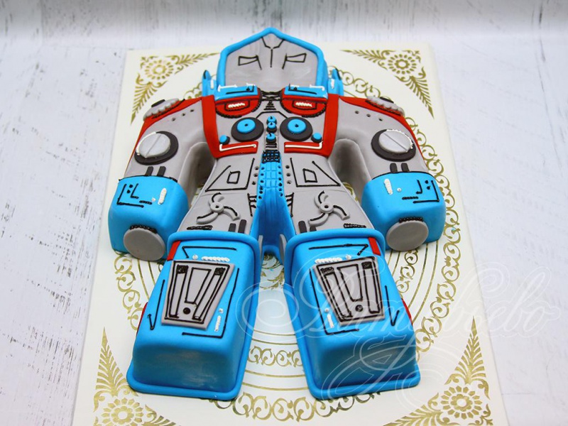 Торт Роботы и трансформеры