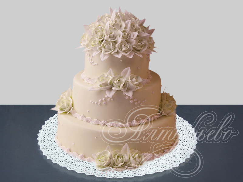 Торт«Свадебныйбукет»