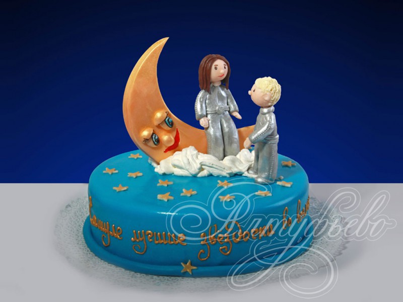 Детский торт «Лунные малыши»
