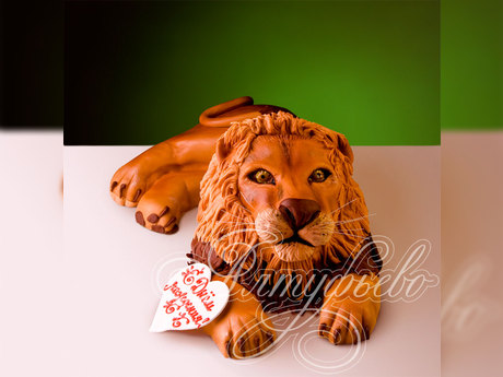 Торт «Лев - царь зверей»