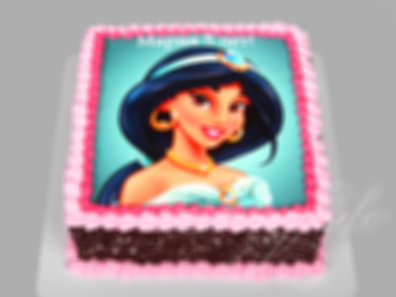 Торт Принцесса Жасмин для девочки