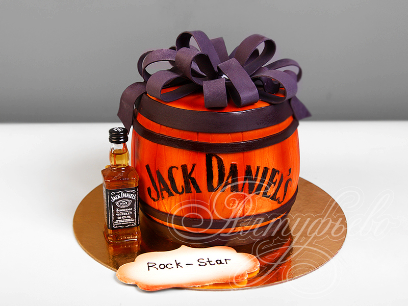 Торт "Бочонок виски Jack Daniel’s"