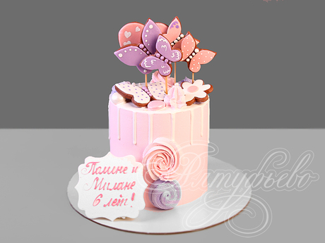 Торт с Бабочками