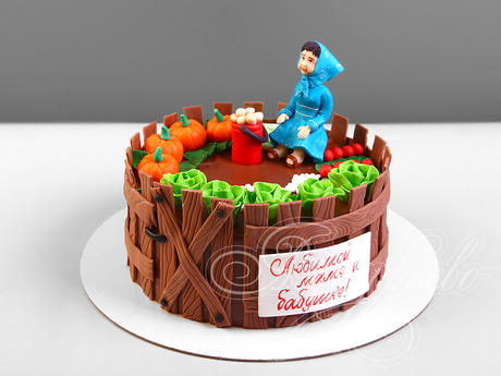 Торт "Бабушкин огород"