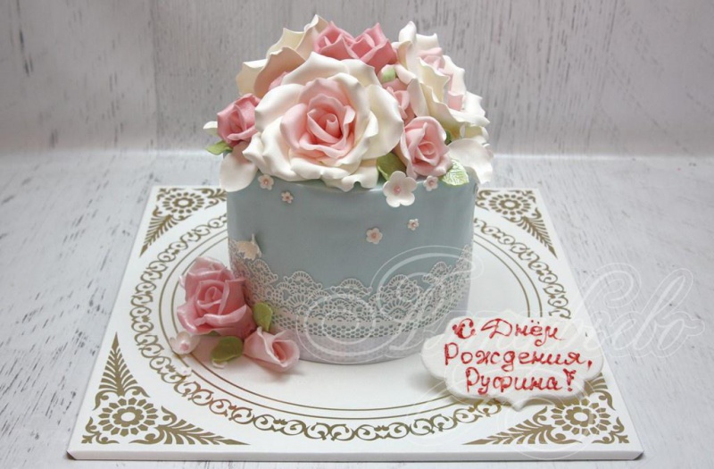 Торт Цветы и букеты 04061917