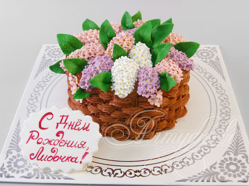 Торт Цветы и букеты 17085118