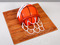 Мяч в баскетбольном кольце