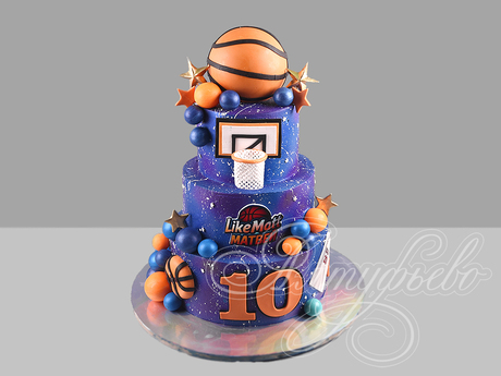 Торт Баскетбол на 10 лет