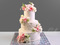 Свадебный торт с нежным кружевом