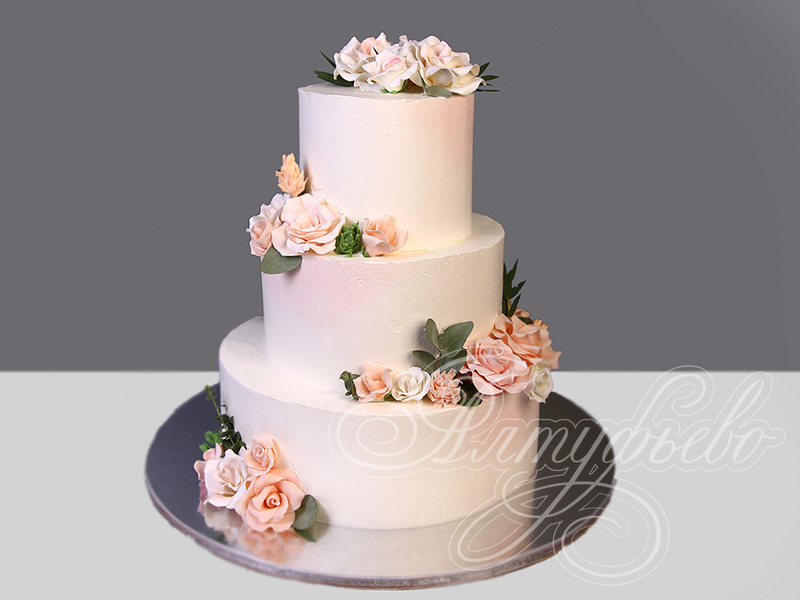 Свадебный торт со сливками 11091221