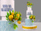 Торт "Итальянская свадьба с лимонами"
