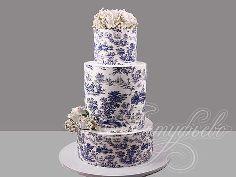 Свадебный в стиле Toile de Jouy