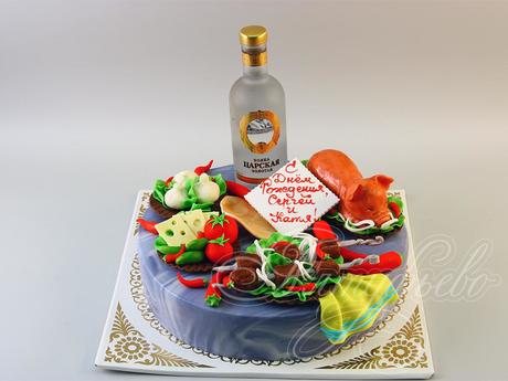 Торт 23 февраля