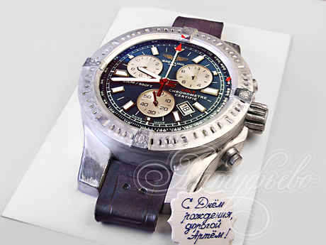 Торт Часы Breitling для мужчин