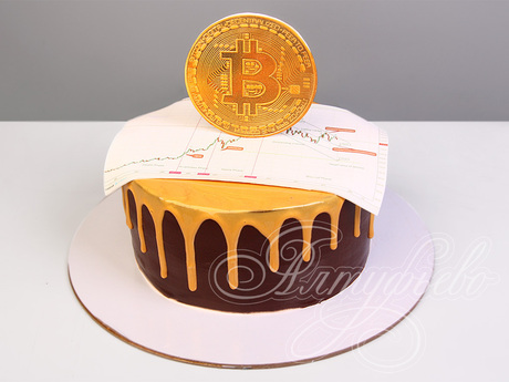 Торт Биткоин руководителю