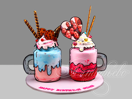 Торт в стиле Cartoon cake