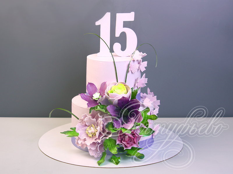 Торт Цветы и букеты 25041819