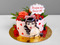 Торт Pop art с ягодами