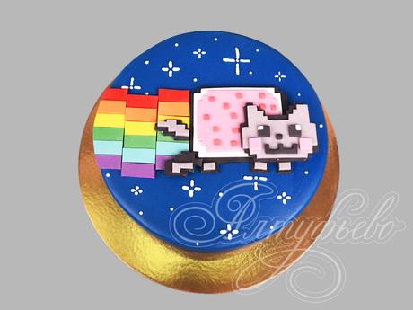 Торт Nyan Cat для девочки