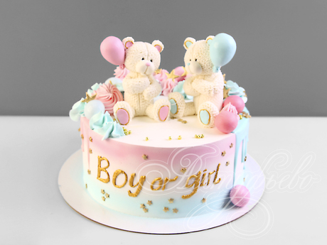 Торт на Gender reveal party