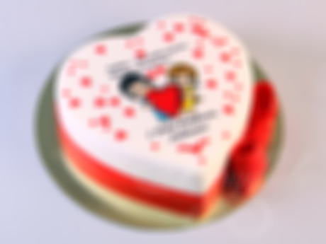 Торт Сердце Love is