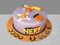 Торт Nerf с бластером и стрелами