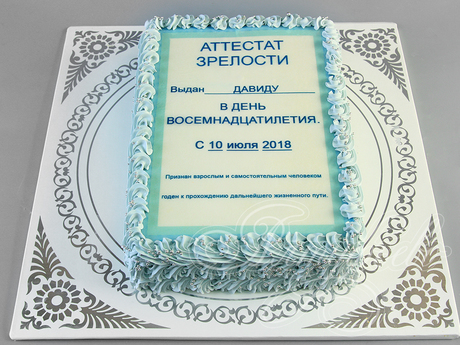 Торт Аттестат Зрелости