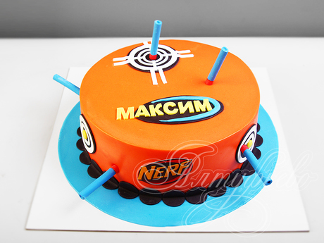 Торт Nerf для мальчика