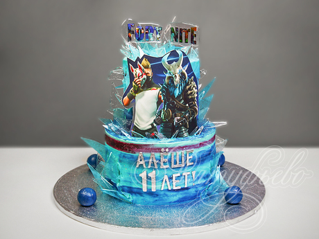 Торт Fortnite на 11 лет