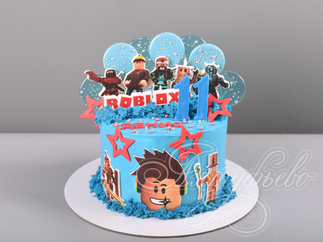 Торт Roblox на 11 лет