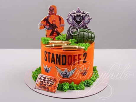 Торт Standoff 2 для мужчин