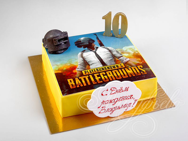 Торт PUBG Battlegrounds